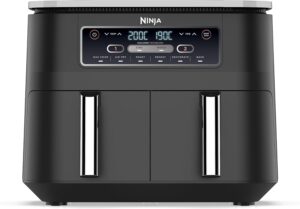 "Ninja Foodi Dual Zone AF300EU Heißluftfritteuse – Zwei Fächer im Test 2025"