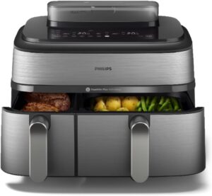 Philips Airfryer HD9252/70 – Heißluftfritteuse im Test 2025, kompakte Fritteuse mit 4,1 L Fassungsvermögen und Touchdisplay